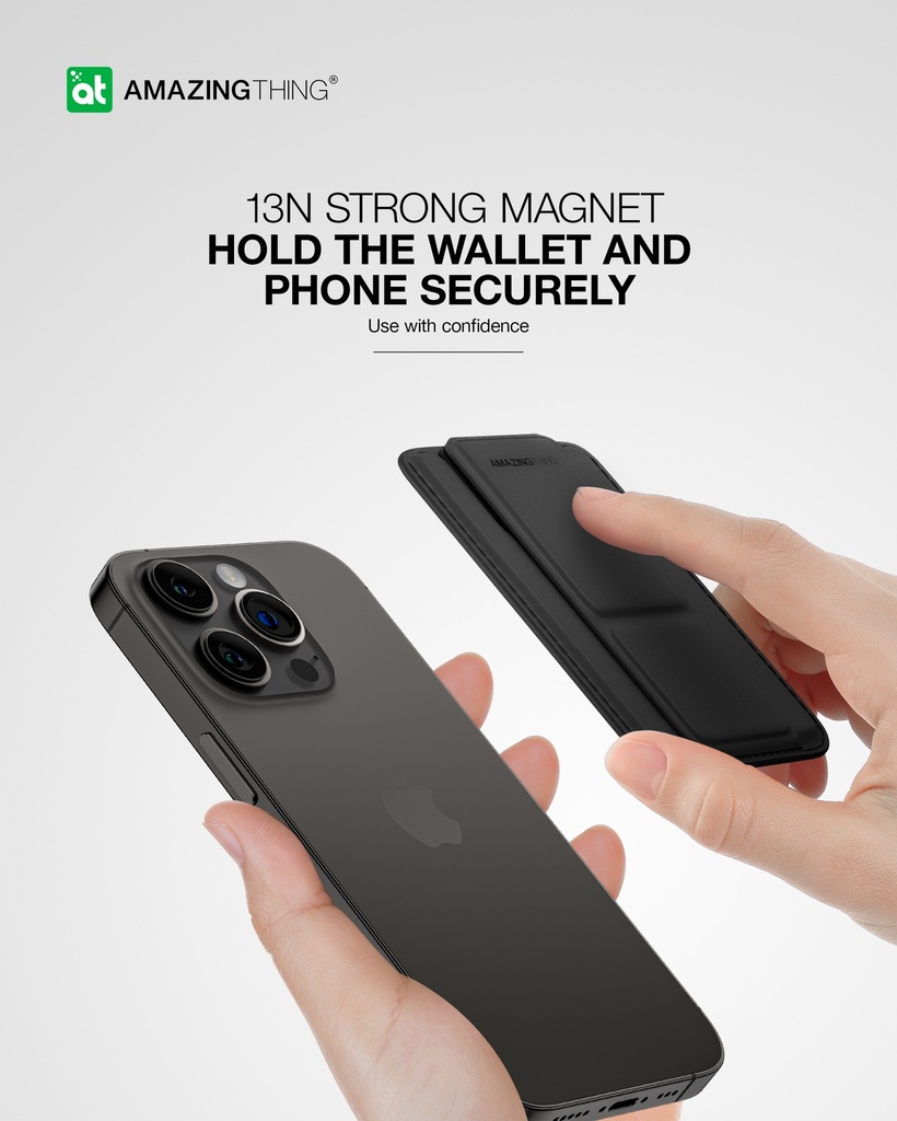 AT SMOOTHIE PRO MAG MAGNETIC WALLET
