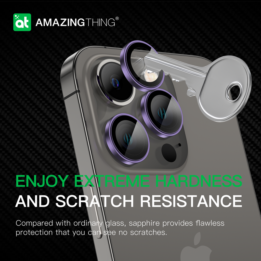 AT IPHONE 14 PRO 6.1''/ PRO MAX 6.7'' 3 LENS GLASS