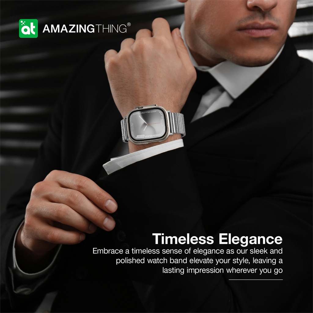 AT TITAN STAINLESS STEEL BAND FOR APPLE WATCH 49/45/44/42MM