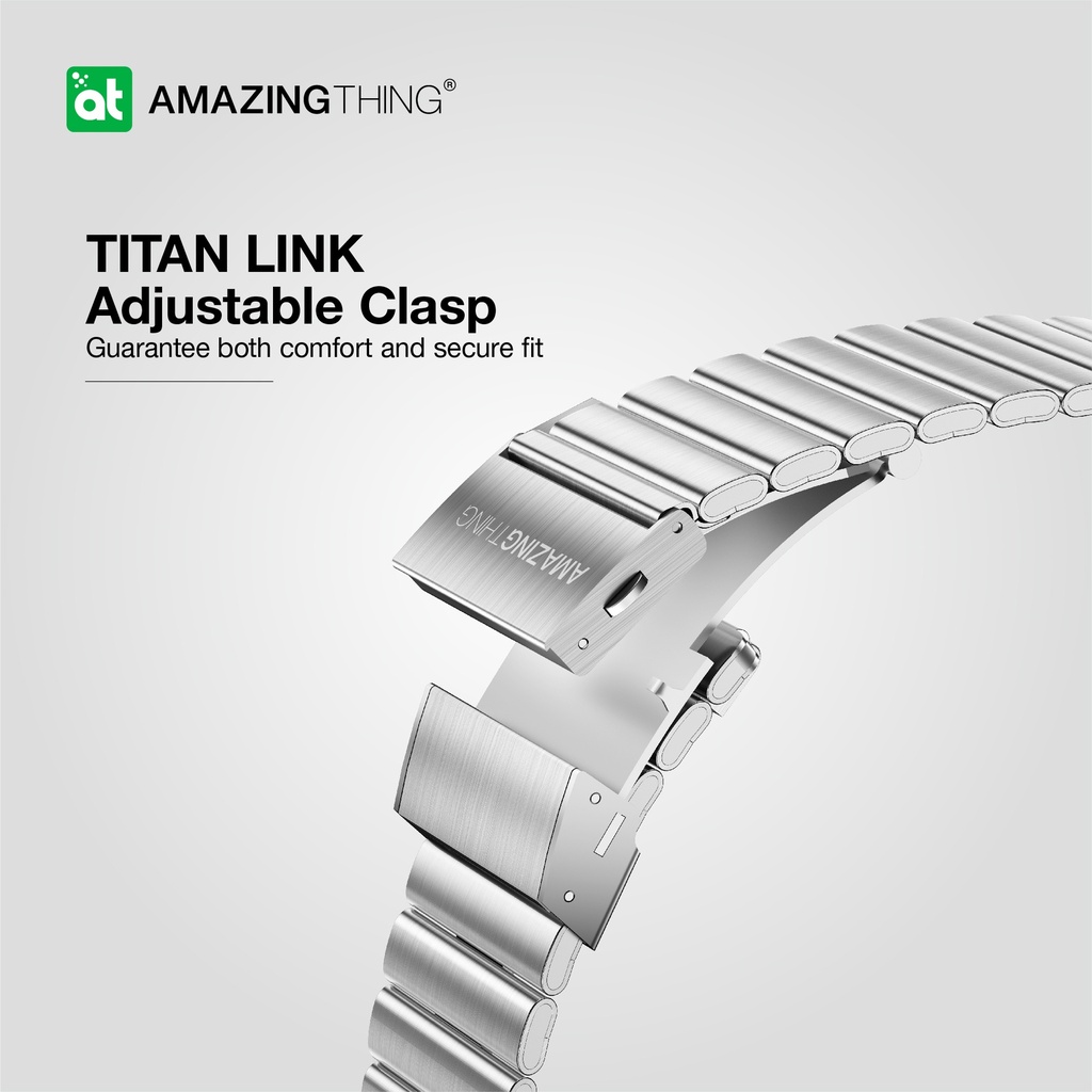 AT TITAN STAINLESS STEEL BAND FOR APPLE WATCH 49/45/44/42MM