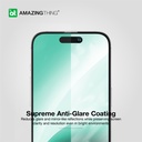AT IPHONE 15 6.7 2023 2.75D FULLY COVERED RADIX MATTE GLASS