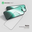 AT IPHONE 15 6.7 2023 2.75D FULLY COVERED RADIX MATTE GLASS