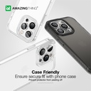AT IPHONE 15 6.1 PRO/15 6.7 PRO MAX 2023 PURE LENS GLASS