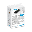 MOMAX ONEPLUG 2-PORT 25W WALL CHARGER