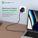 AT UK SPEED PRO PD33W 1C1A WALL CHARGER