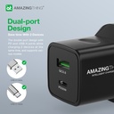 AT UK SPEED PRO PD33W 1C1A WALL CHARGER