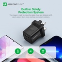 AT UK SPEED PRO PD33W 1C1A WALL CHARGER