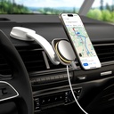 MOMAX 1-CHARGER FLOW PRO MAGSAFE WIRELESS CHARGING CAR MOUNT