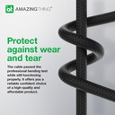 AT THUNDER PRO USB-A TO LIGHTNING 3.2A 2.1M CABLE