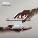 MOMAX Q.MAG X 5000mAh GEN2 15W ULTRA SLIM MAGSAFE WIRELESS POWER BANK