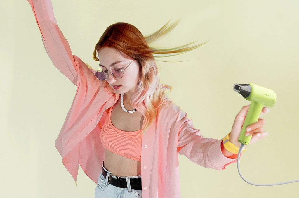 MOMAX 1-CARE HAIR MINI ULTRA SPEED ION HAIR DRYER
