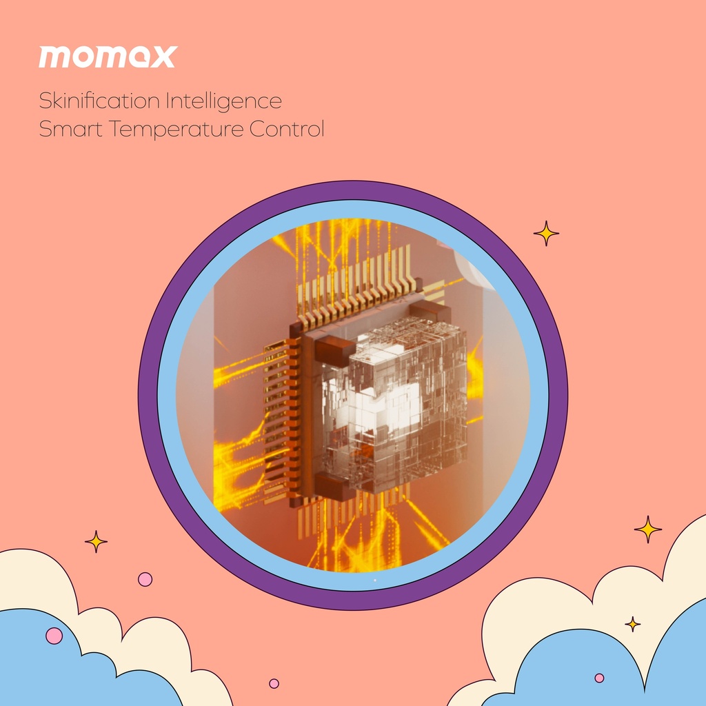 MOMAX 1-CARE HAIR MINI ULTRA SPEED ION HAIR DRYER