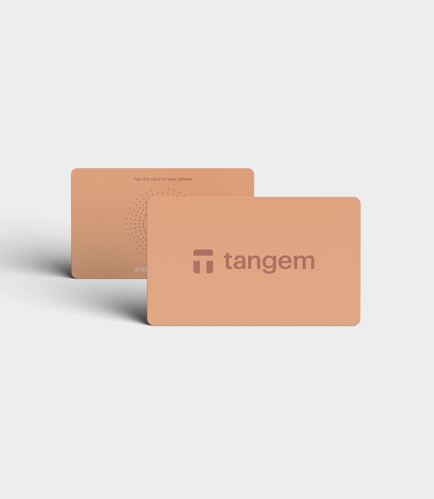 TANGEM CRYPTO HARDWARE WALLET 2.0 (PACK OF 3 CARDS)