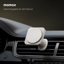 MOMAX Q2 MAG MOUNT QI 15W MAGNETIC WIRELESS CHARGING CAR MOUNT