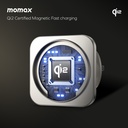 MOMAX Q2 MAG MOUNT QI 15W MAGNETIC WIRELESS CHARGING CAR MOUNT