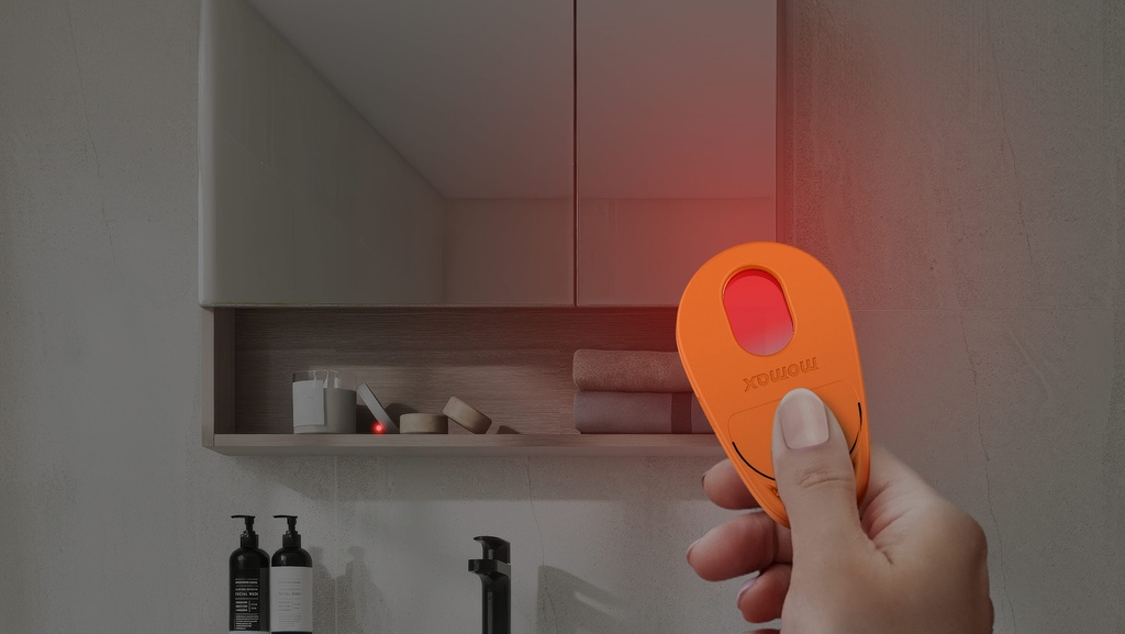 MOMAX PINGUARD CAMERA SCANNING FIND MY LOCATOR