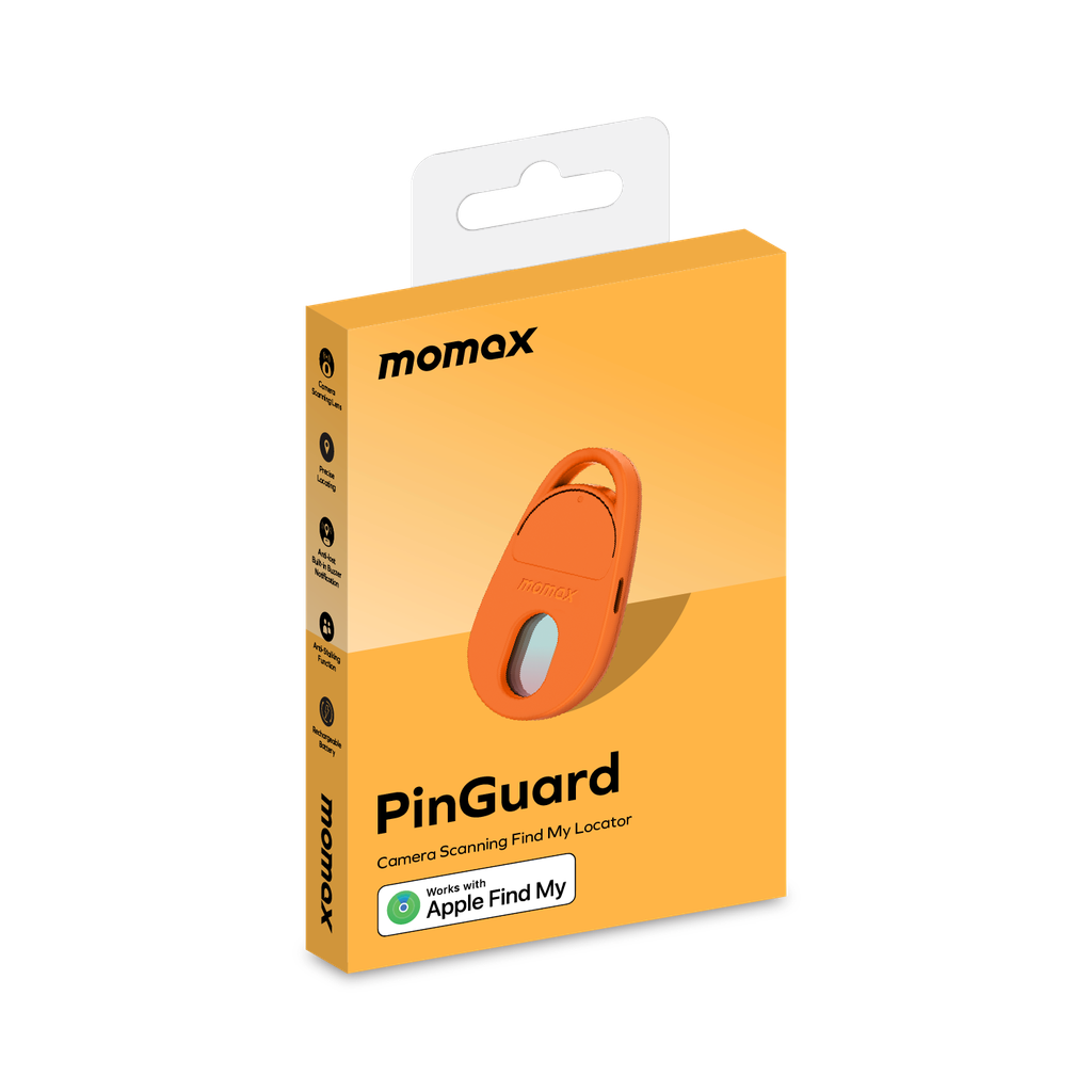 MOMAX PINGUARD CAMERA SCANNING FIND MY LOCATOR