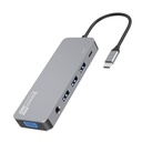 XPOWER HU11 11IN1 100W 20V RJ45 HDMI TYPE-C PD HUB