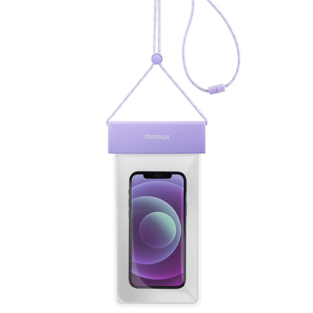 MOMAX WATERPROOF POUCH UNIVERSAL WITH NECK STRAP