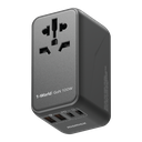 MOMAX 1WORLD 100W GAN 4 PORTS AC TRAVEL CHARGER