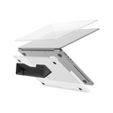 AT MARSIX PRO CASE WITH MAGNETIC STAND FOR MACBOOK AIR 15.3''2023