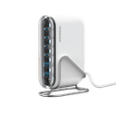 MOMAX 1-CHARGER FLOW PLUS PD 120W 6 PORTS GAN DESKTOP CHARGER