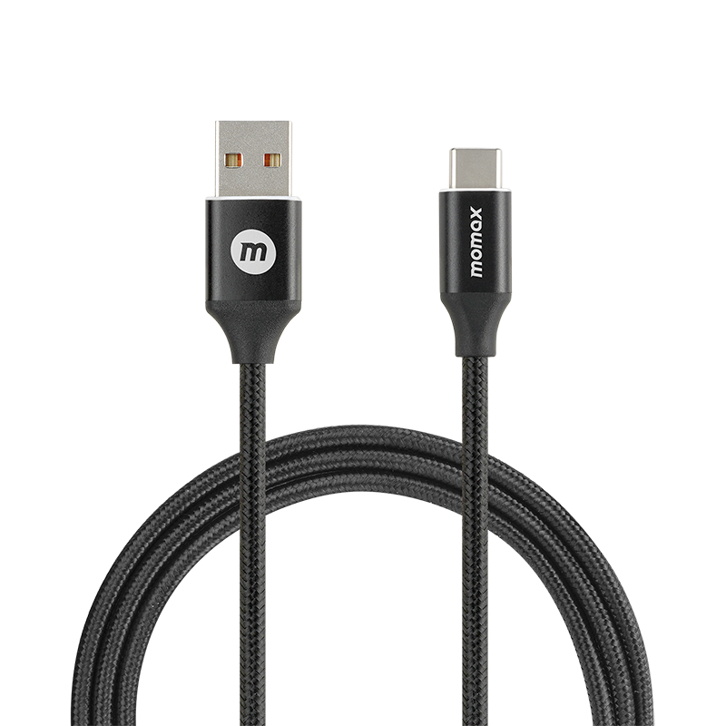 MOMAX ELITE LINK USB-A TO USB-C 11V/6A CABLE 1.2M