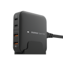 MOMAX ONE PLUG PD 70W GAN 4 PORTS DESKTOP CHARGER UK