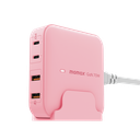 MOMAX ONE PLUG PD 70W GAN 4 PORTS DESKTOP CHARGER UK