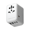 MOMAX 1-WORLD 70W GAN AC TRAVEL ADAPTOR