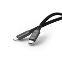 MOMAX ELITE 100W USB-C TO USB-C 3.2 GEN 2X2 20GBPS CABLE 1M