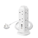 MOMAX ONEPLUG 11-OUTLET POWER STRIP WITH USB