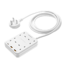 MOMAX ONEPLUG 4 OUTLET POWER STRIP WITH USB
