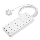 MOMAX ONEPLUG 8 OUTLET POWER STRIP WITH USB