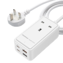 MOMAX ONEPLUG 65W GAN EXTENSION CORD WITH USB