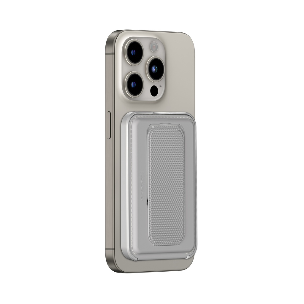 AT GLAMOUR LINK TRAVEL MAG FOLD PRO MAGNETIC WALLET WITH CARD HOLDER