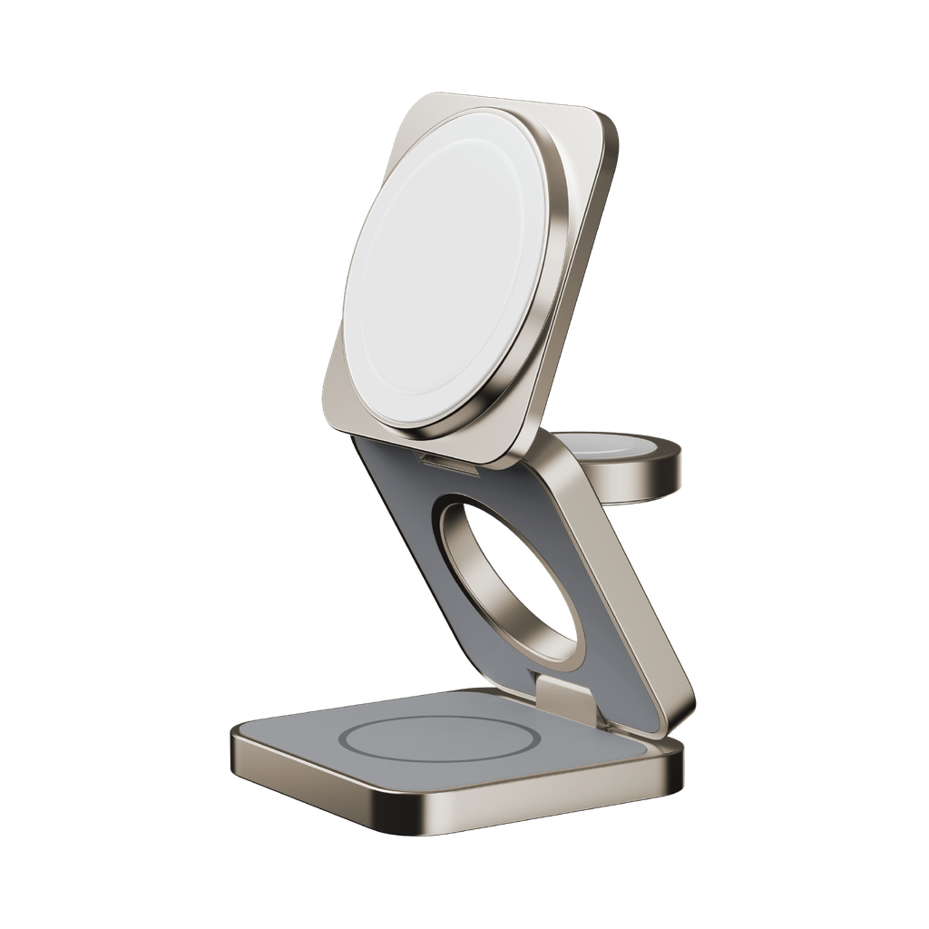MOMAX Q2 MAG GO Qi 2 15W 3IN1 MAGNETIC WIRELESS CHARGING STAND