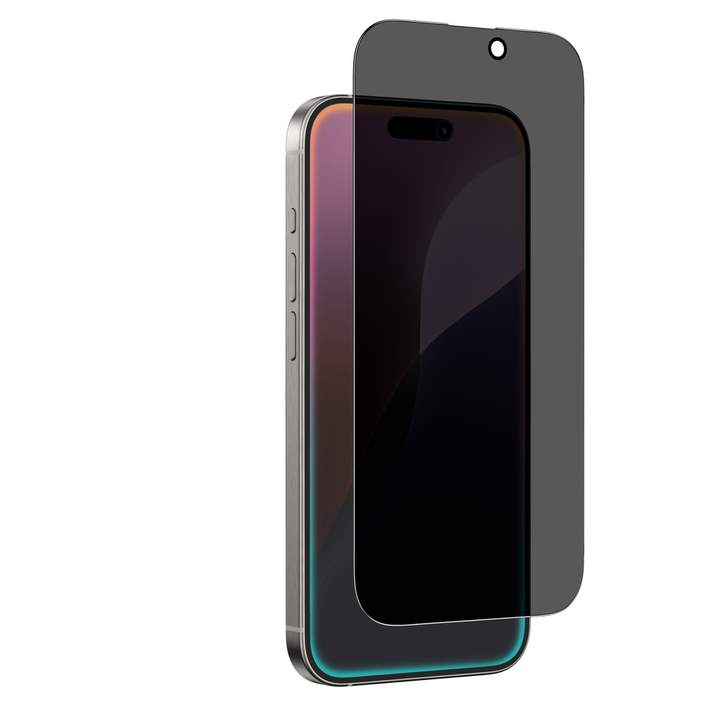AT IPHONE 16 6.1 2.75D FULLY COVERED RADIX PRIVACY GLASS