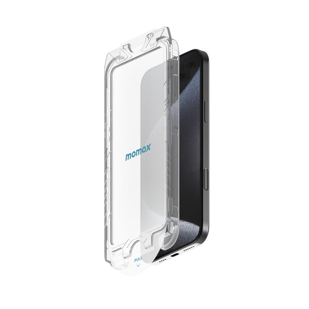MOMAX IPHONE 16 6.1 FULLY COVERED HD PRIVACY GLASS