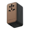 MOMAX 1-WORLD 170W GAN 4 PORT TRAVEL ADAPTOR