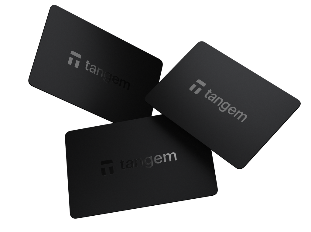 TANGEM CRYPTO HARDWARE WALLET 2.0 (PACK OF 3 CARDS)