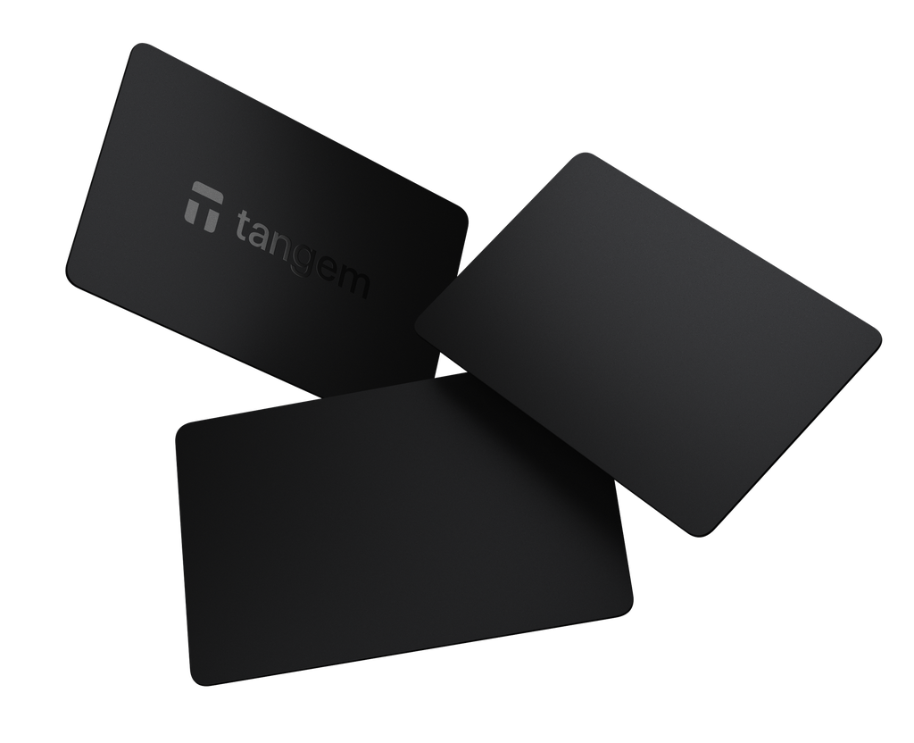 TANGEM CRYPTO HARDWARE WALLET 2.0 (PACK OF 3 CARDS)