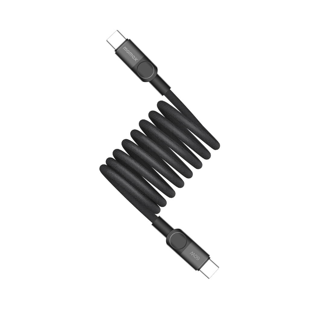MOMAX MAG LINK 60W USB-C TO USB-C MAGNETIC CABLE 2M