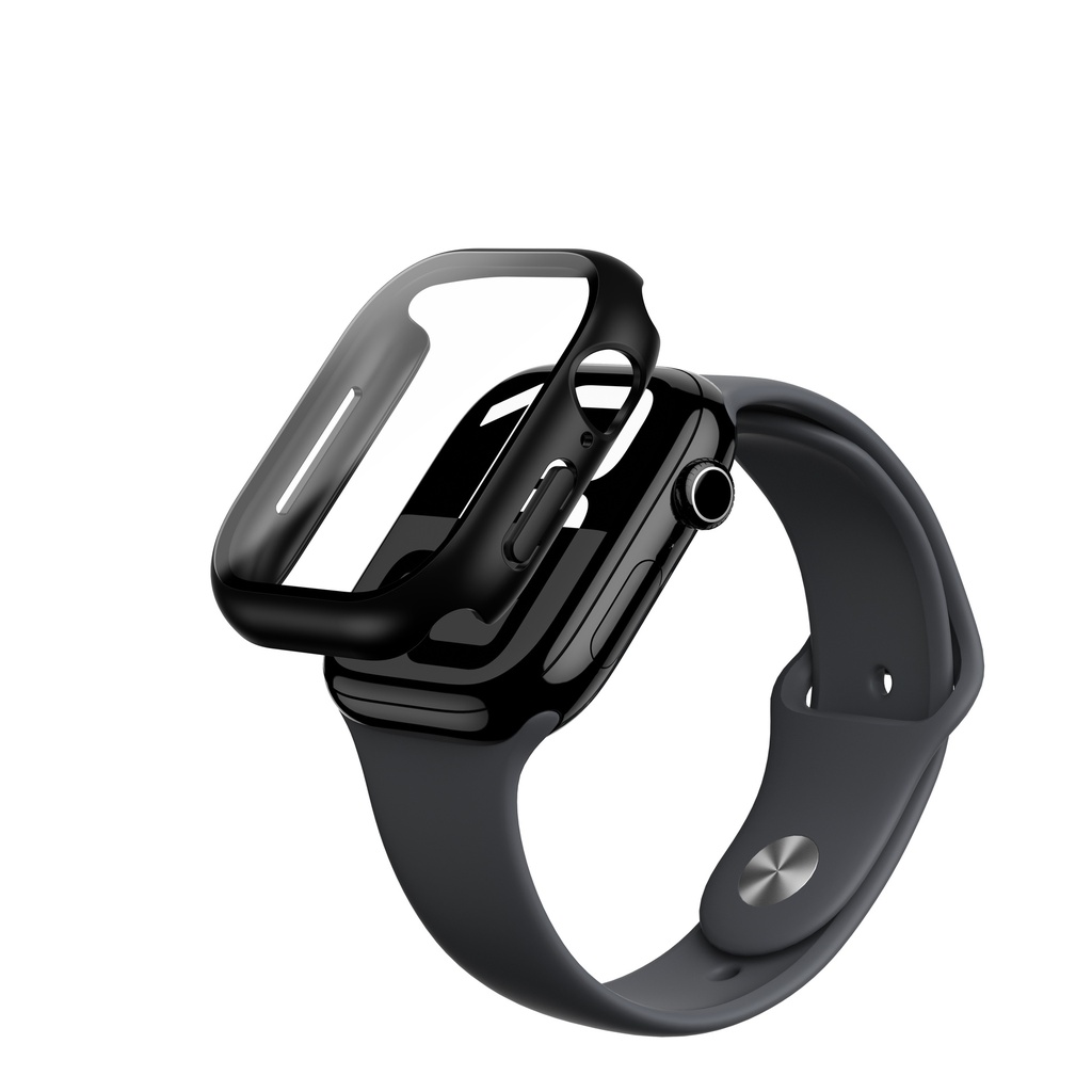 AT RADIX GLASS WITH CASE FOR APPLE WATCH SERIES 10 46MM