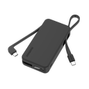 MOMAX 1-POWER VITAL+ 10000mAh POWER BANK WITH DUAL BUILT IN USB-C CABLE