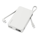 MOMAX 1-POWER VITAL+ 20000mAh POWER BANK WITH DUAL BUILT IN USB-C CABLE