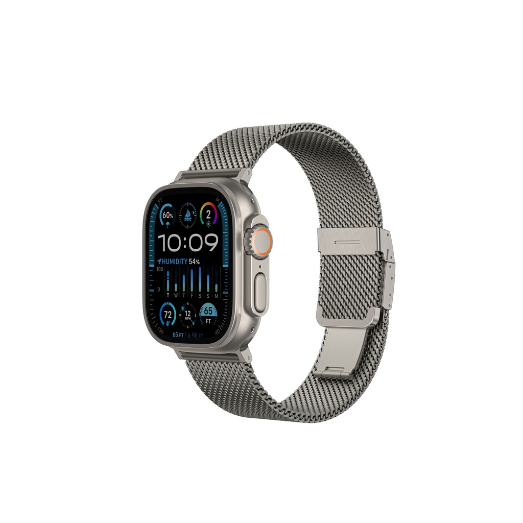 AT TITAN PREMIUM METAL WATCH BAND FOR APPLE WATCH 49/46/45/44/42/41/40/38MM