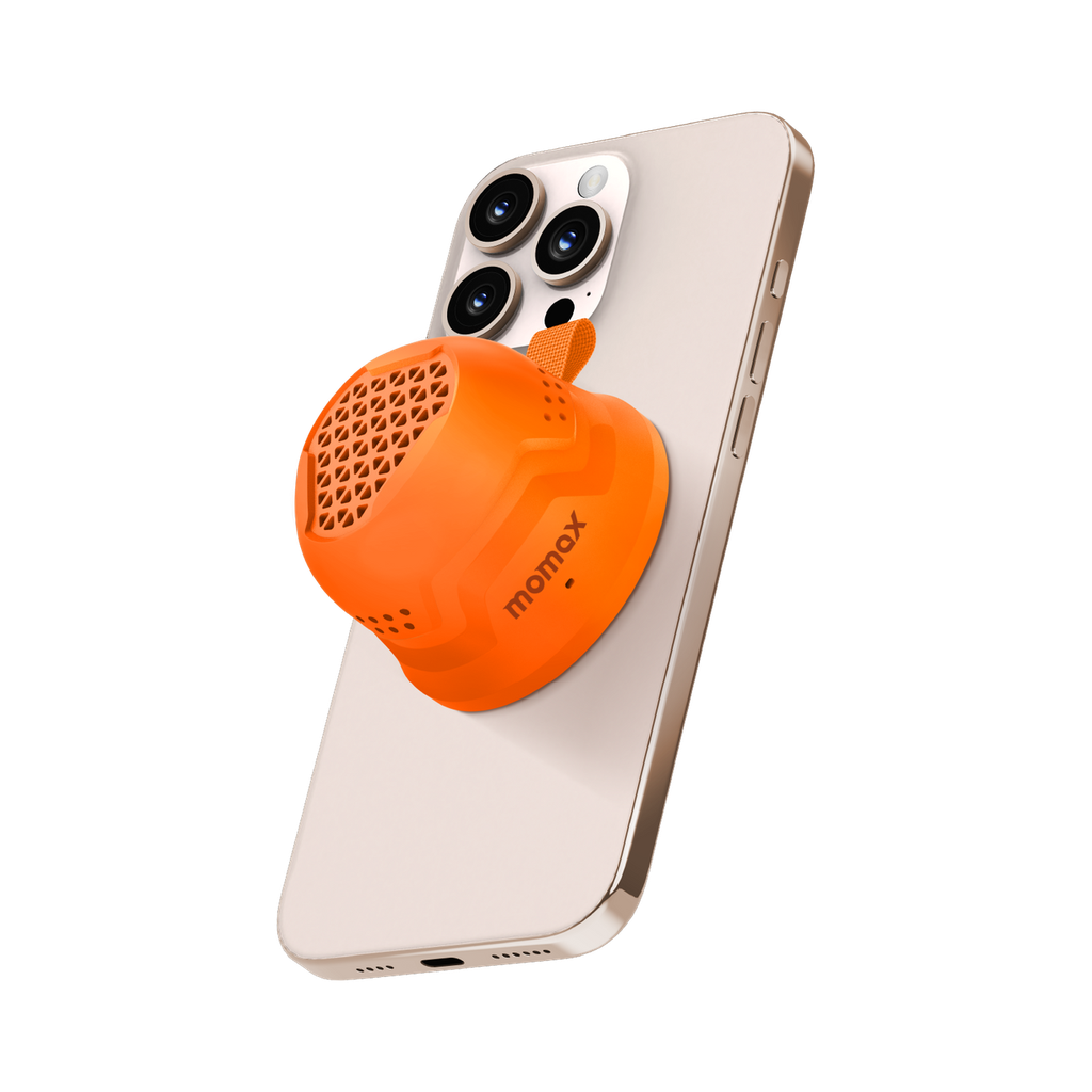 MOMAX 1-VIBE GO MAGNETIC WIRELESS OUTDOOR SPEAKER