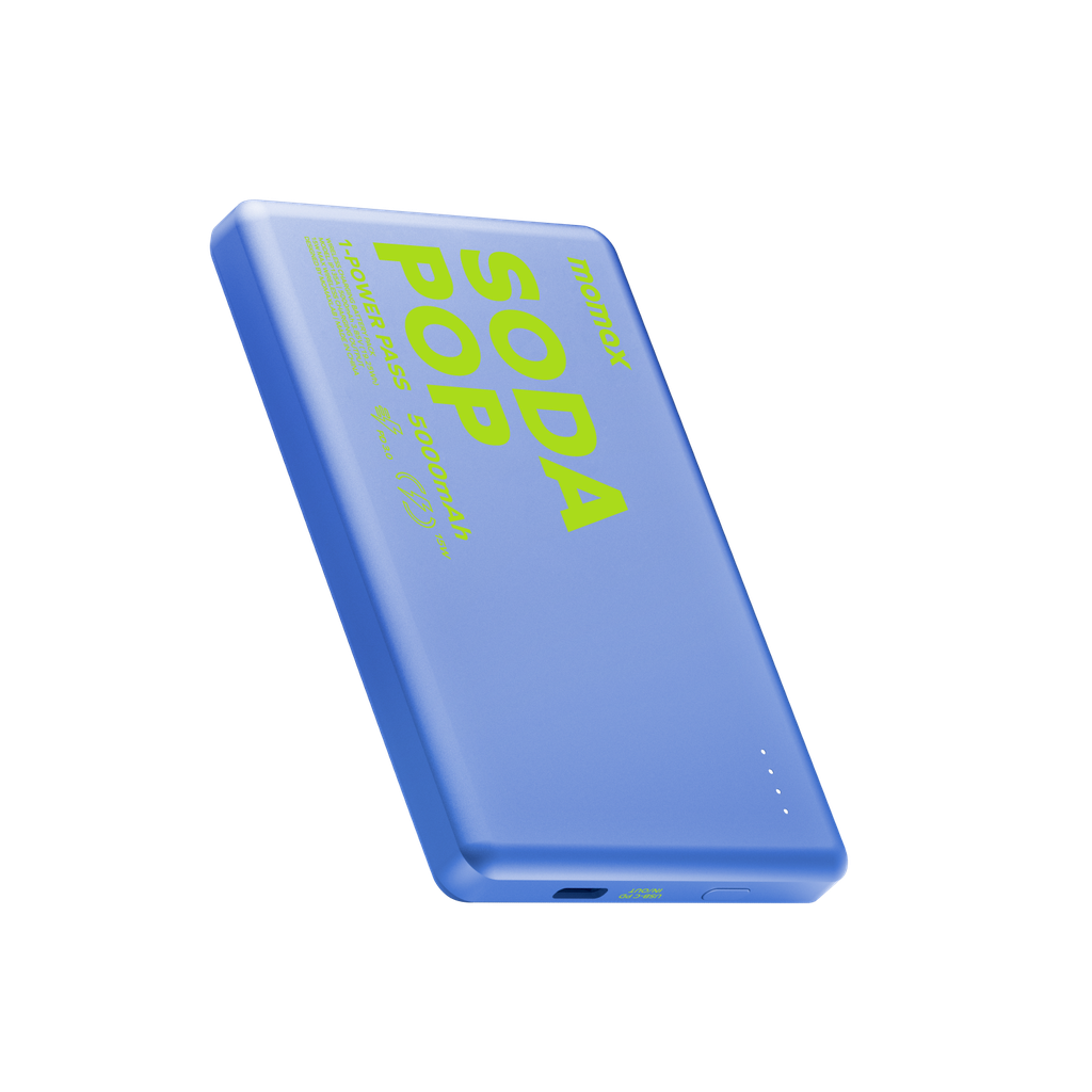 MOMAX 1-POWER PASS 5000mAh MAGNETIC WIRELESS POWER BANK
