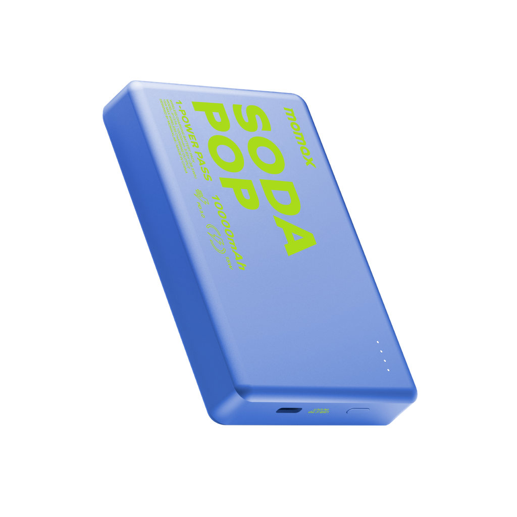 MOMAX 1-POWER PASS 10000mAh MAGNETIC WIRELESS POWER BANK